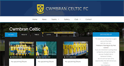 Desktop Screenshot of cwmbranceltic.com