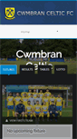 Mobile Screenshot of cwmbranceltic.com